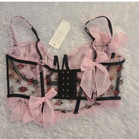 For Love & Lemons Rosie Bow Bustier - Picture 7 of 14